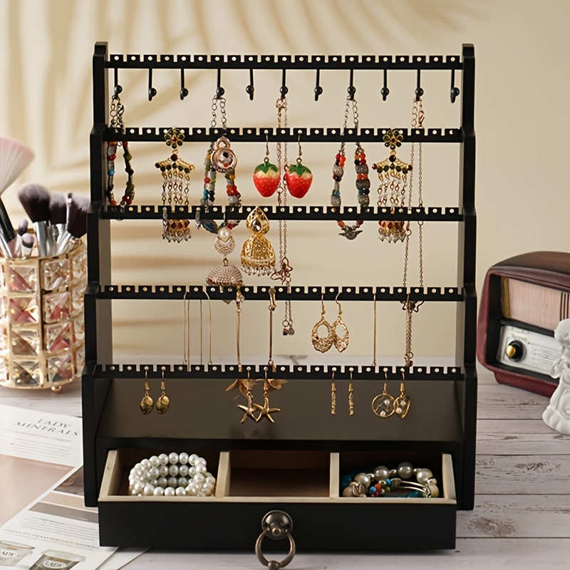 ChezMax 5 Tier Removable Jewelry Stand Bracelet, Necklace, and Watch Holder  Display Rack - Yahoo Shopping