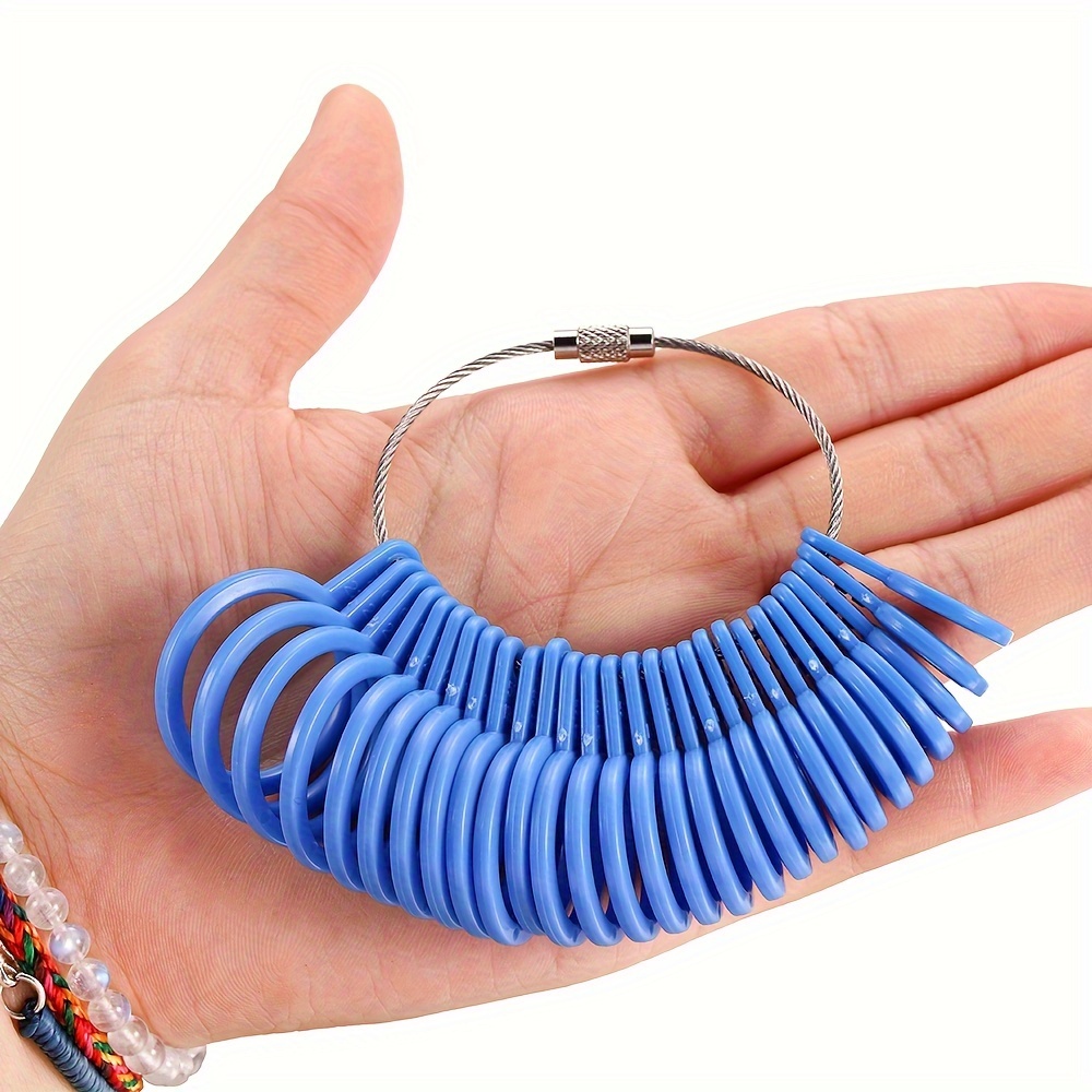 Plastic Ring Gauges Sizer for Measuring Rings