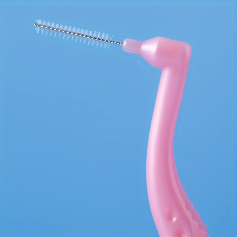 10pcs L-Shaped Diagonal Gap Brush Set for Dental Care