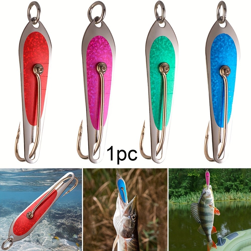 Portable Metal Spoon Crank Bait Hook For Saltwater Carp - Temu