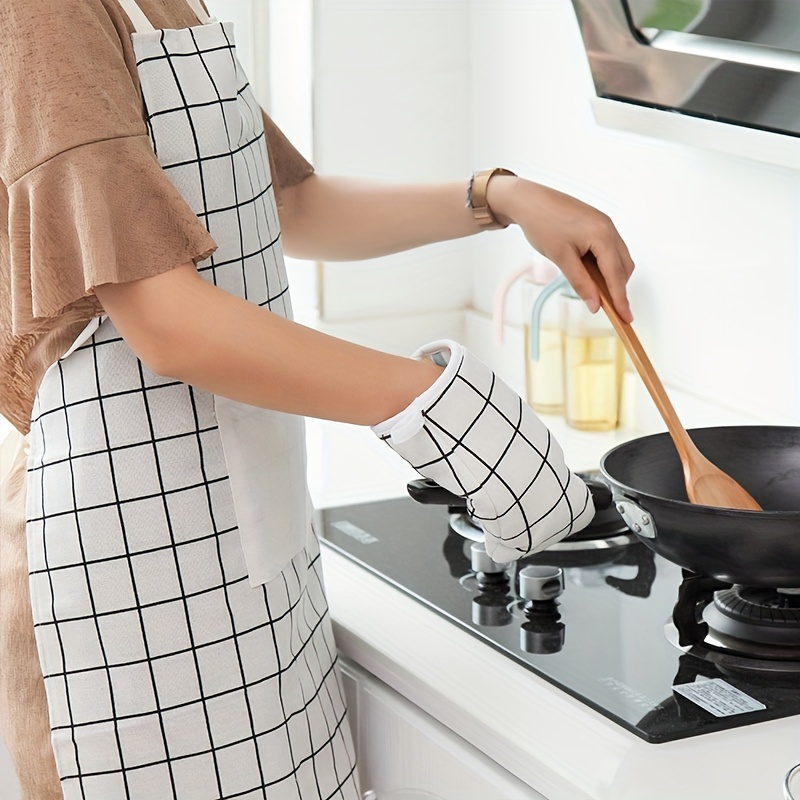Silicone Oven Mitt, Kitchen Oven Mitt, Waterproof Heat Resistant Oven  Gloves, Kitchen Oven Gloves For Bbq Baking Grilling, Non-slip Gloves For  Cooking, Kitchen Stuff, Kitchen Gadgets - Temu