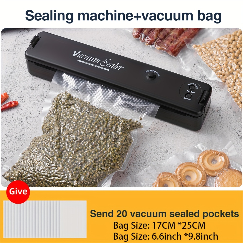 Vacuum Sealing Bags For Fresh-keeping And Air Extraction - Self-sealing  Package For Cooked Food And Fruits - Temu