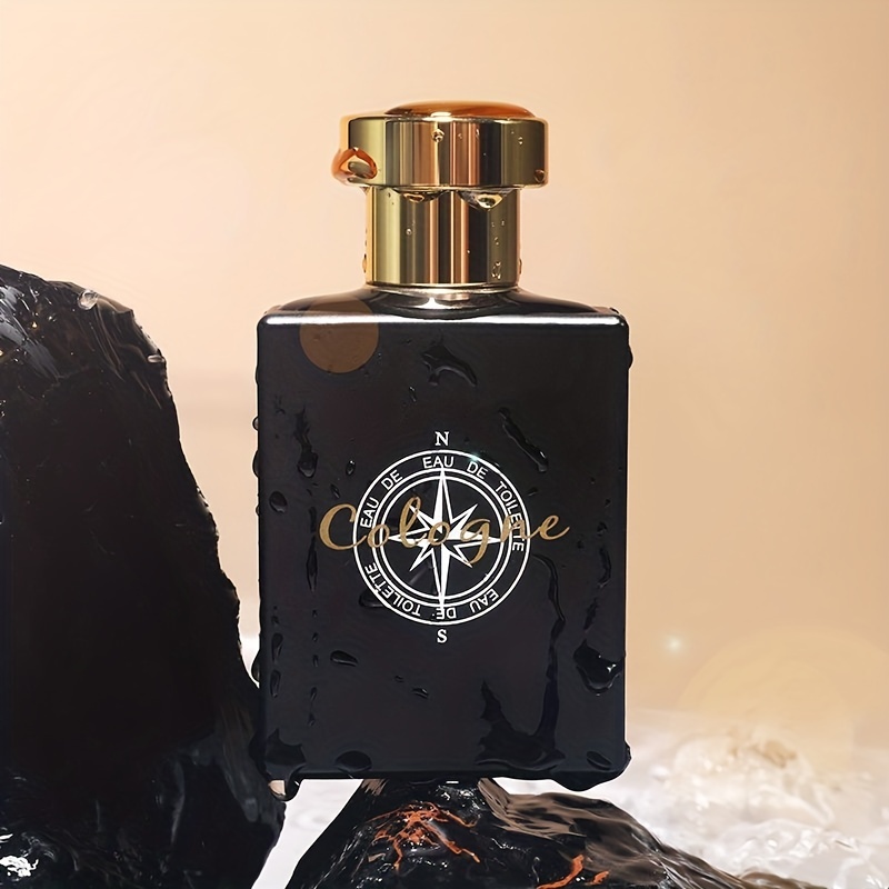 

Parfum pour hommes - Agrumes, Bois, Cèdre, Bois de santal, Vanille - Parfum noir frais idéal pour une utilisation quotidienne - 1.7 fl oz