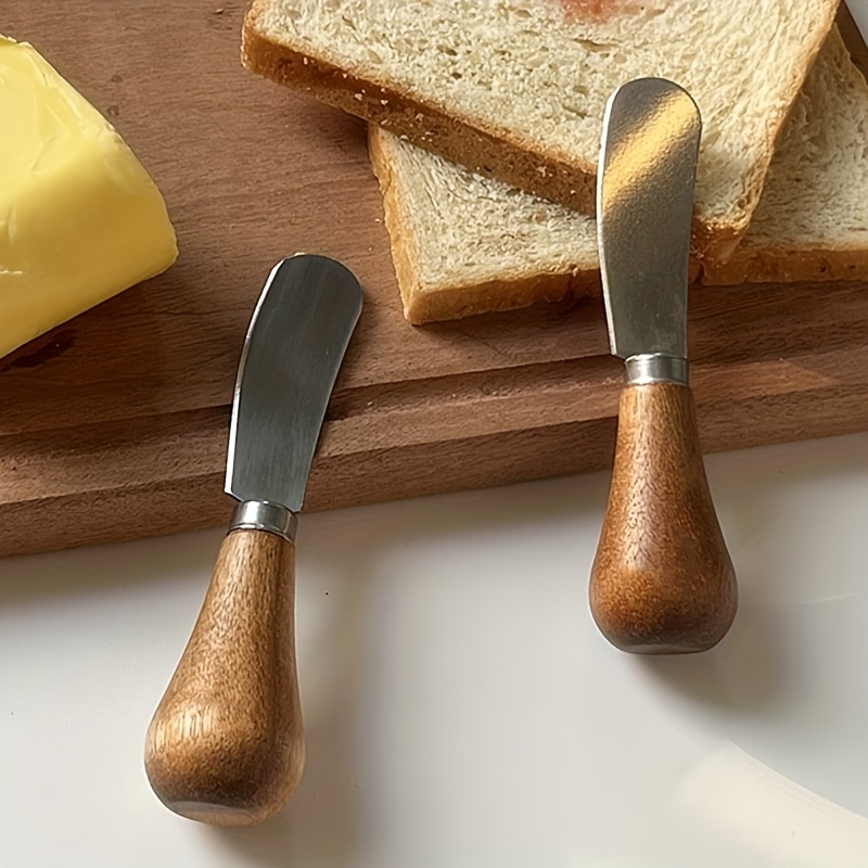 Gold Butter Knife, Stainless Steel Cheese Spreader, Butter Spreader Knife  Set, Kitchen Daily Spreader Knife For Cheese, Cold Butter, Jam, Pastry And  More For Restaurant/food Truck/bakery - Temu