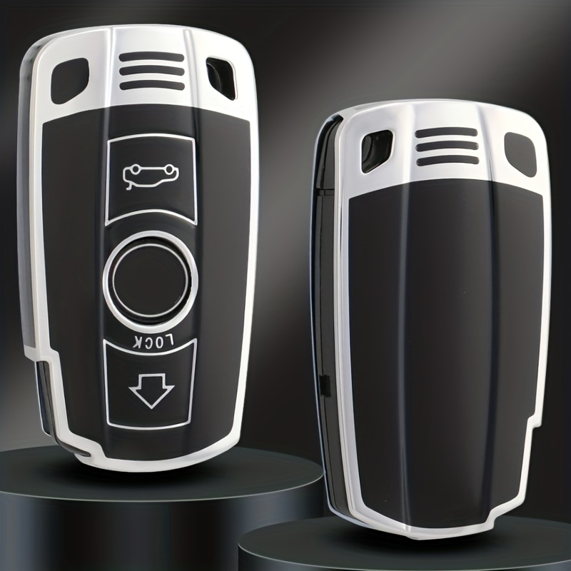 Key Fob Cover Car Remote Key Case Cover Shell E90 E60 - Temu