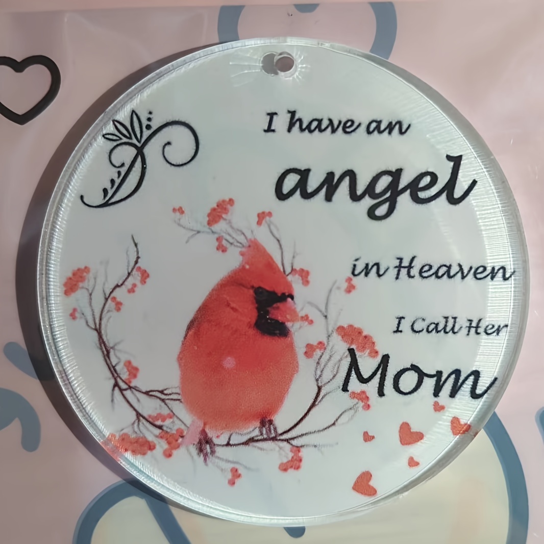 Red Memorial Cardinal Gift condolence Gift Mom In Heaven - Temu