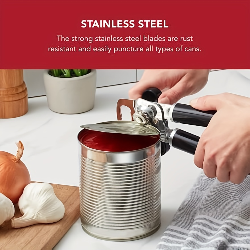 Adjustable Multifunctional Stainless Steel Can Opener Jar Lid