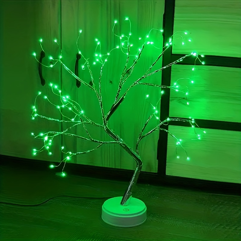 Tabletop Bonsai Tree Light Decorative With 108 Led Usb Or Aa - Temu