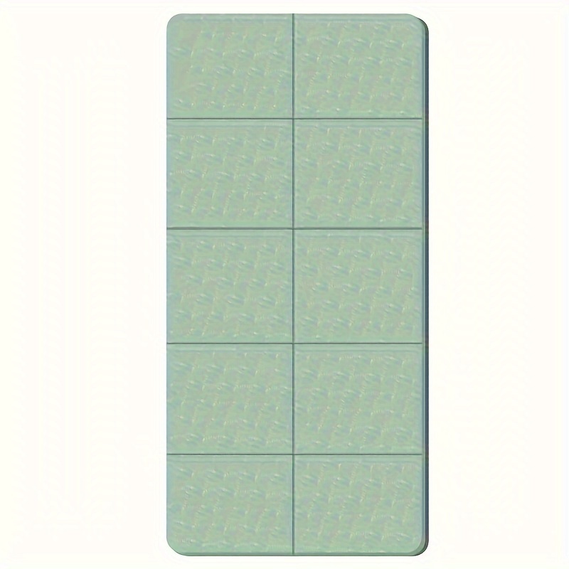 Double Sided TPE Foldable Yoga Mat for Fitness Pilates Workout