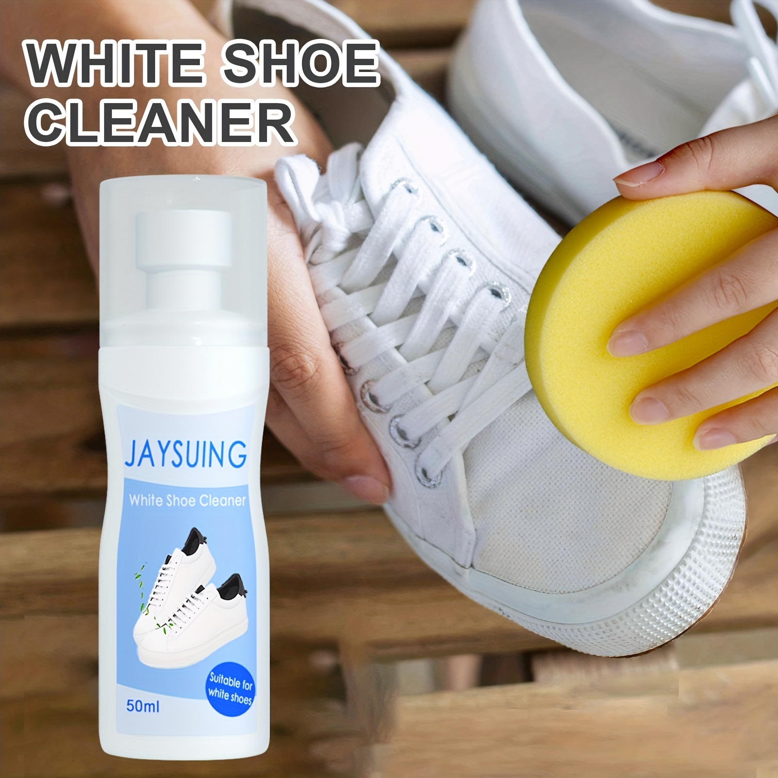 White Shoes Cleaning Whitening Agent Small White Shoe - Temu
