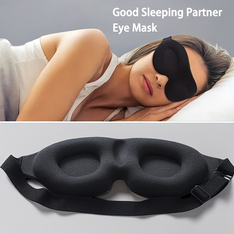Sleeping Mask Silky Satin Eye Mask Night Mask Sleep Eyes - Temu