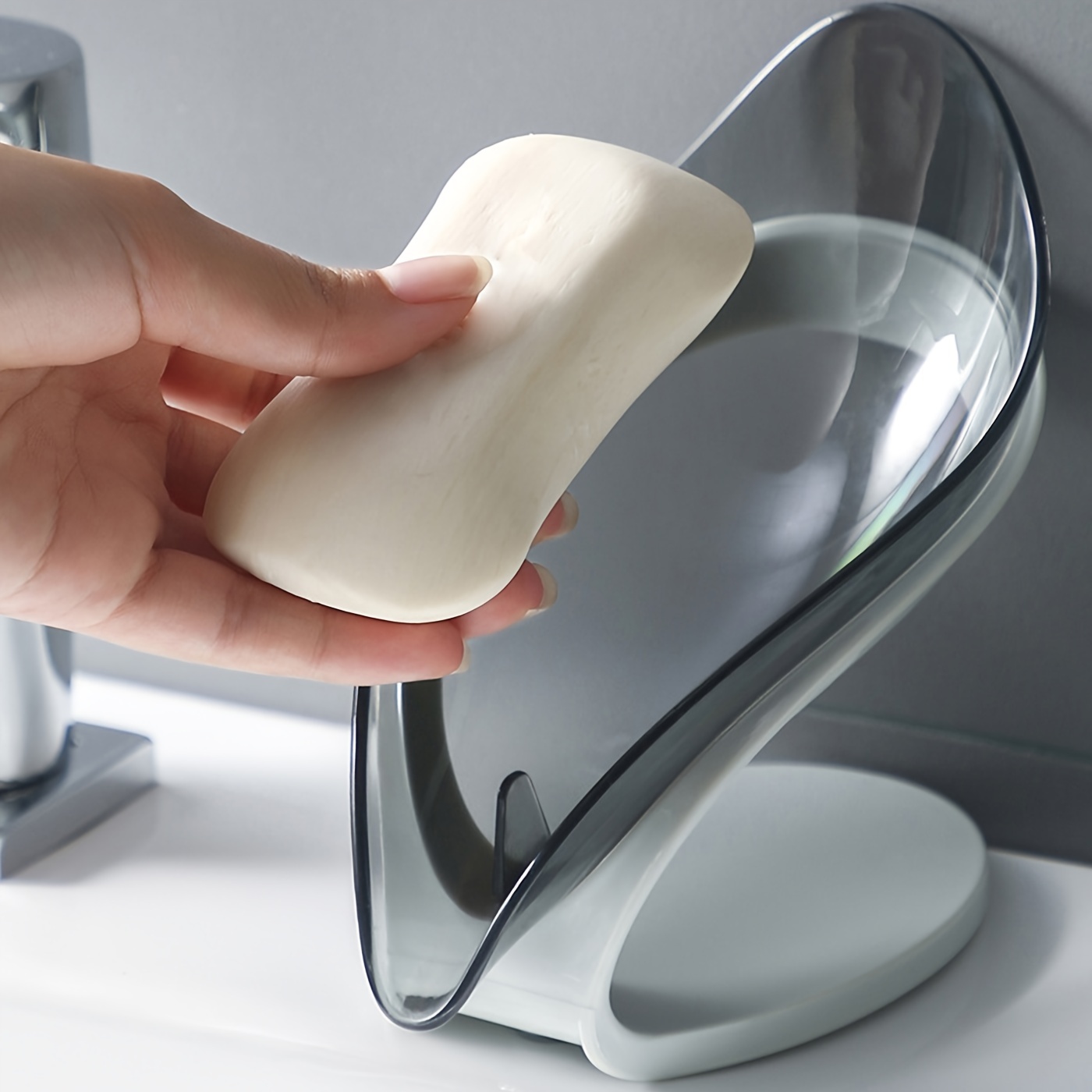 Soap Holder Self Draining Soap Holder No Perforation Easy - Temu