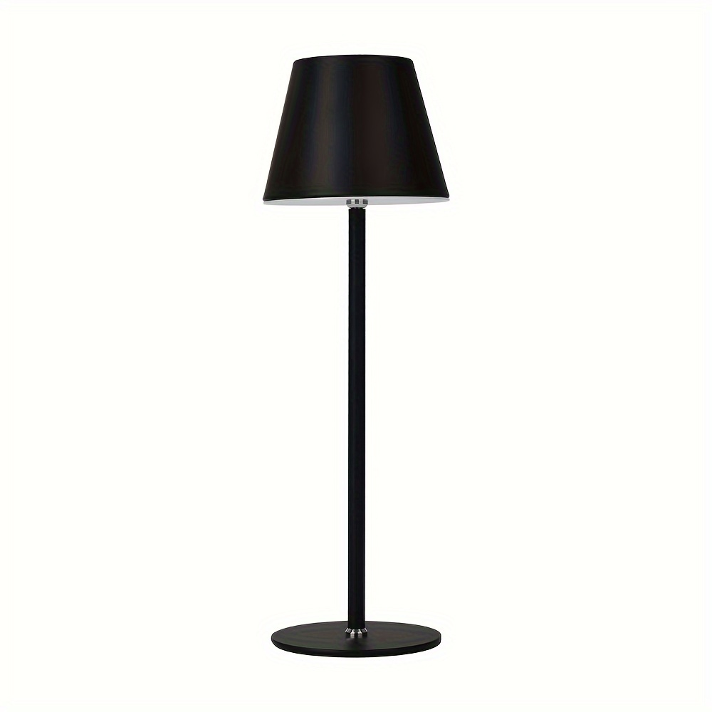 1pc Black/white Cordless Table Lamp, Rechargeable LED Table Lamp, Battery  Operated Lamp Stepless Dimming 1800mAh LED Table Lamp For Indoor Outdoor Cof