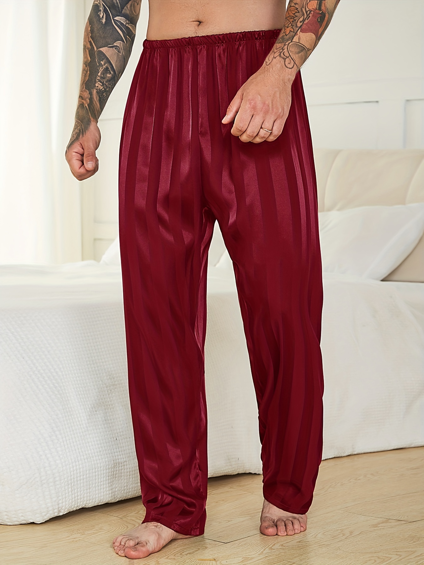 Silk Pajama Pants for Men