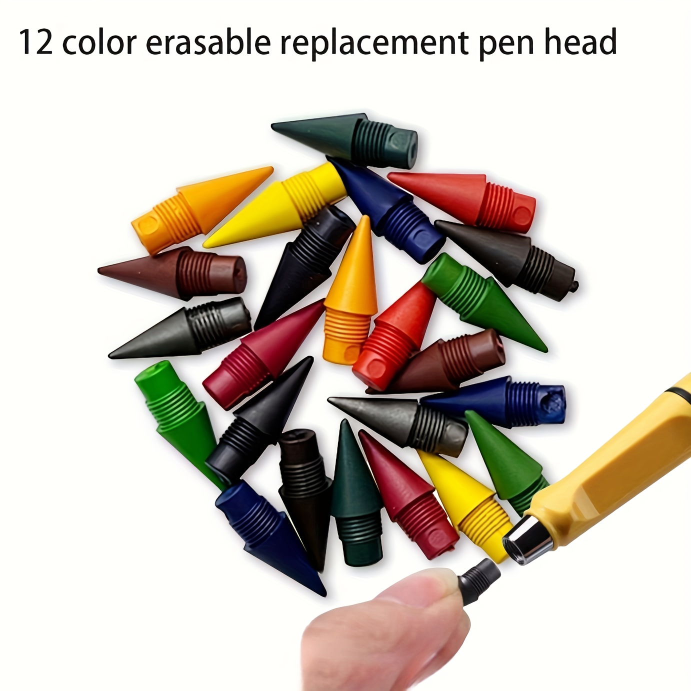 Color Pencils Colored Eternity Pencil 12 Colors Erasable - Temu