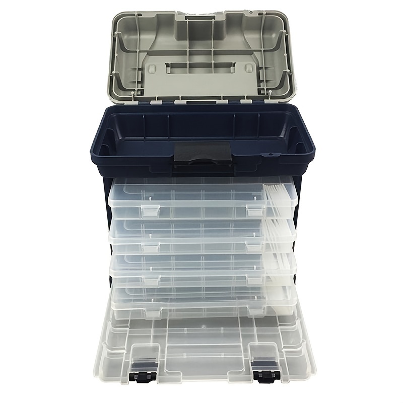 Organize Your Fishing Tackle Box With Goture 2 layer Large - Temu