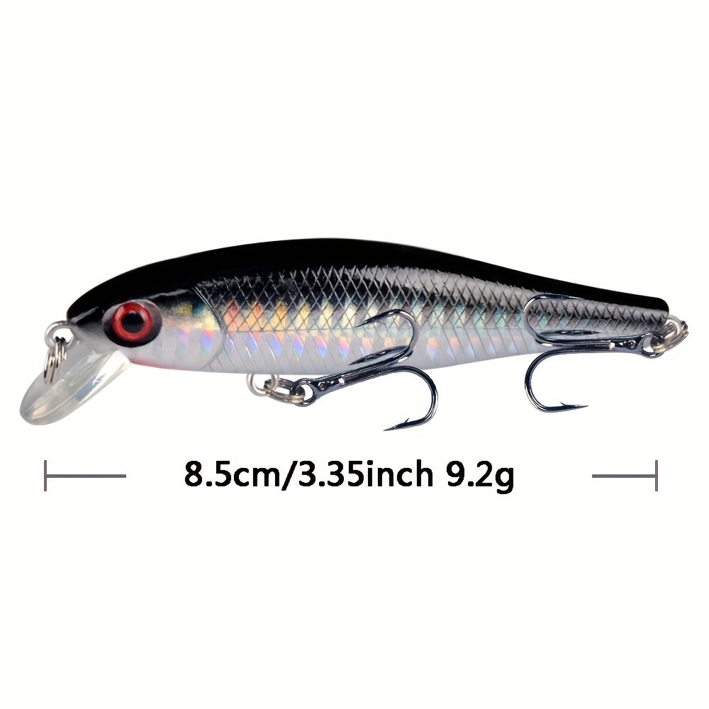 Premium Minnow Lure Triple Hook Ideal Freshwater Saltwater - Temu