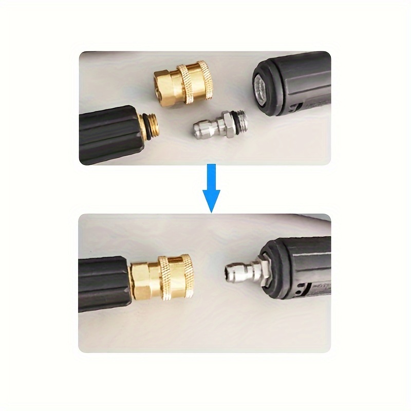 Car Wash Accessories Adapter High Pressure Washer Water - Temu