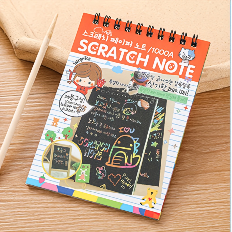 Scratch Art Set Creative Diy Scratch Painting Dazzling - Temu