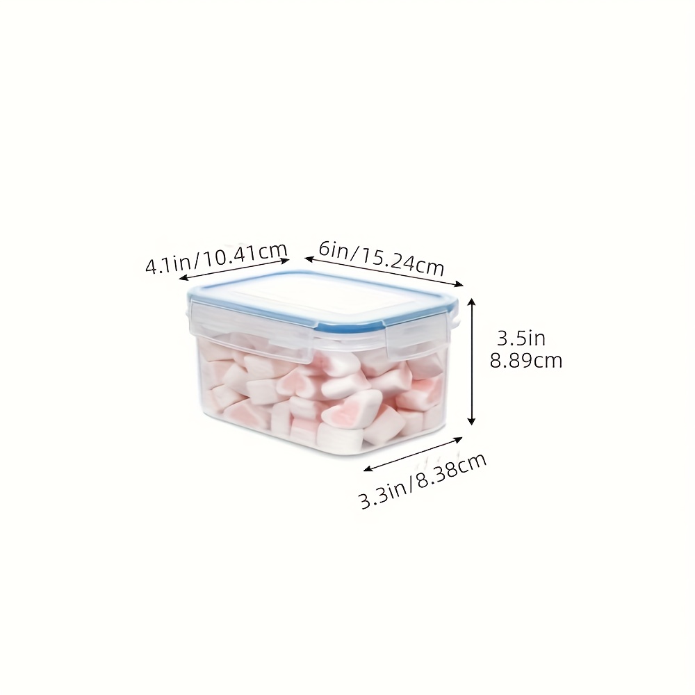 Pp Sealed Canister With Lid Refrigerator Food Storage Containers