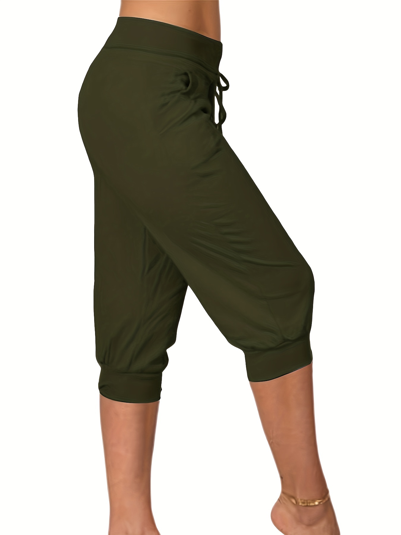 Route 66 Original Clothing Co. Capri Pants Women's Size 6 Green Outdoors