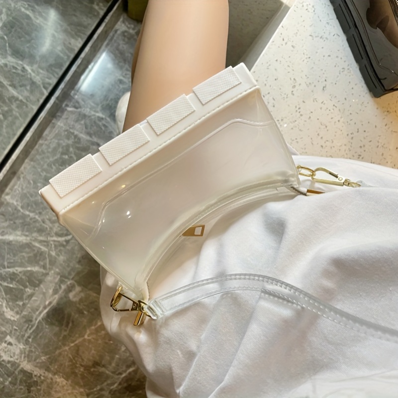 Niche Baguette Bag Solid Shoulder Bag All Match Underarm Bag
