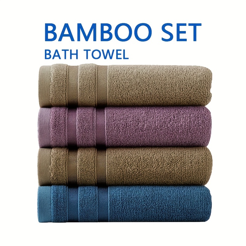 Bamboo Bath Towel . Home Is Large