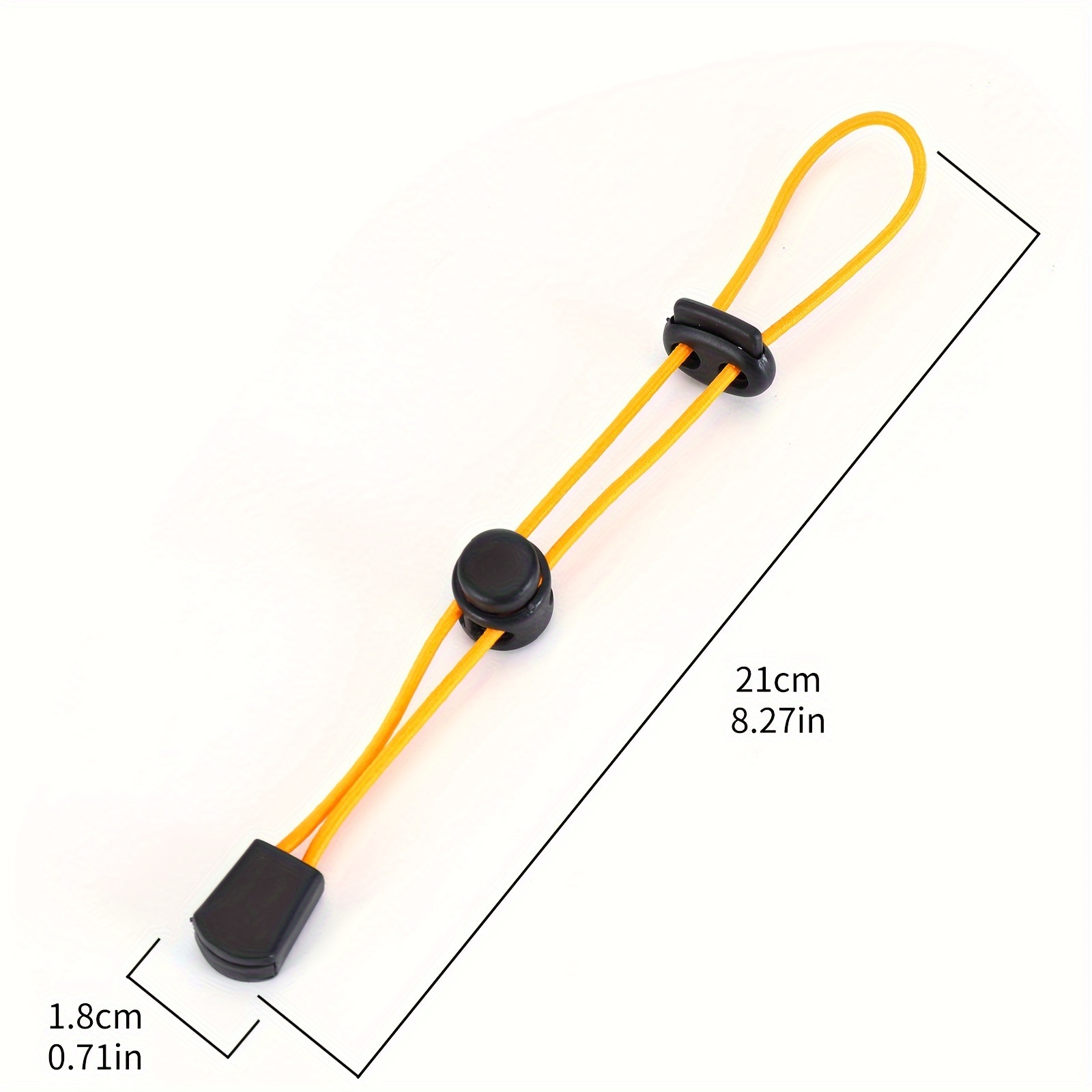 1pc Outdoor Bungee Cords With Hooks For Camping Tent Tarp Canopy, Elastic  Clothesline, Luggage Lashing Strap