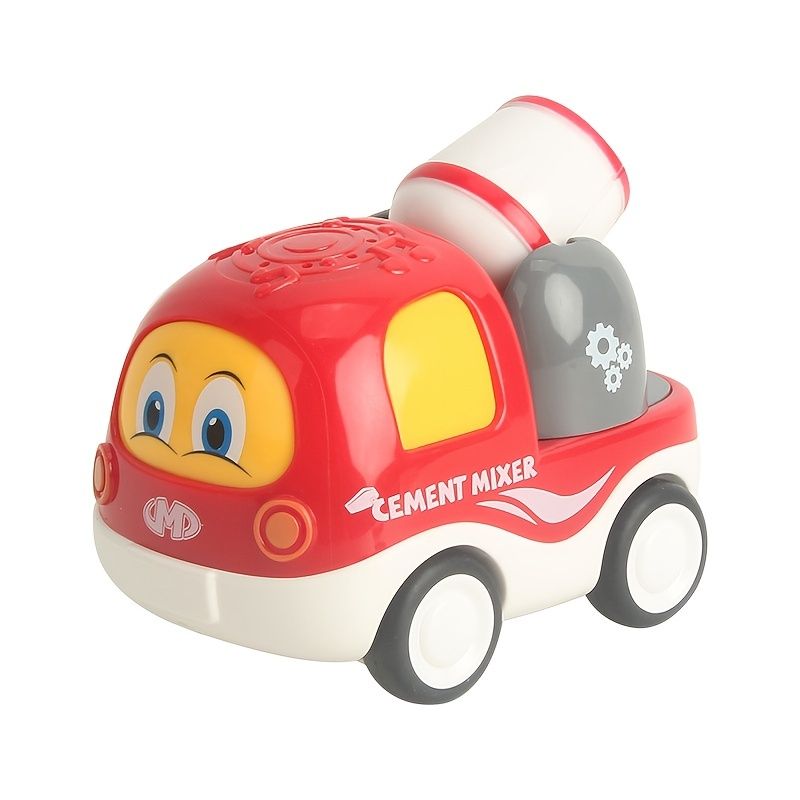 Baby Inertial Car Kids Sound And Light Toys With Simulation Sound Effects  Push And Pull Toys