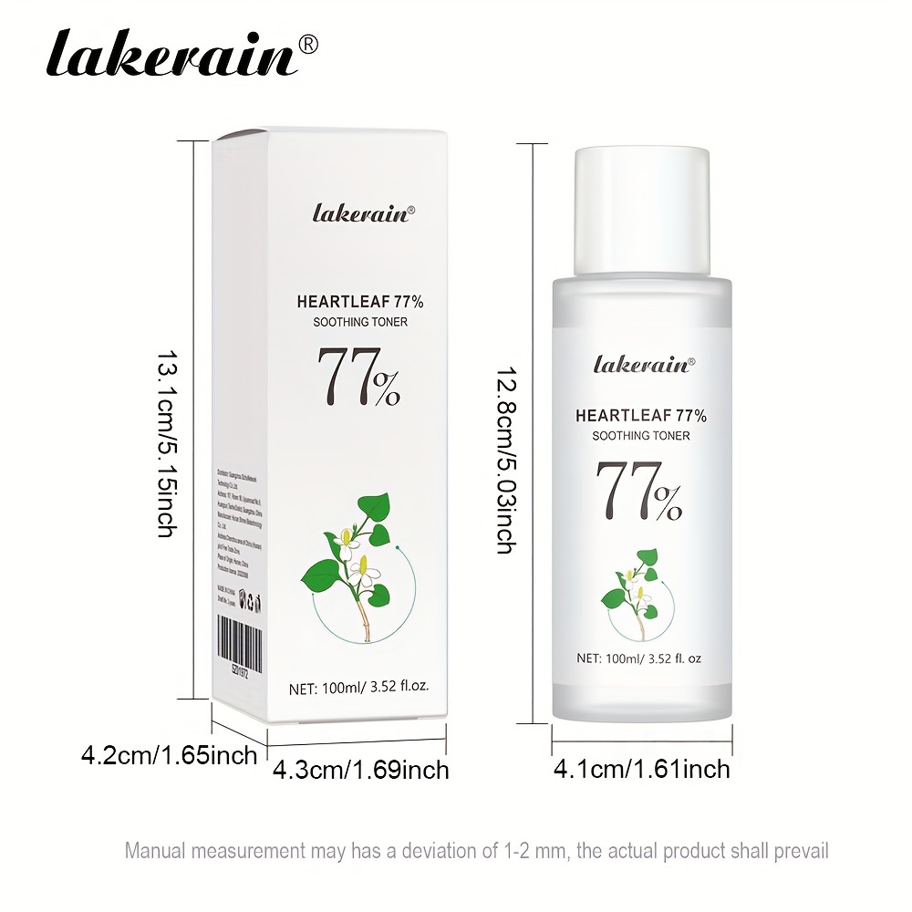 Heart leaf 77% vs. 30Day Miracle Tone vs. Rice Toner [Product Question] :  r/SkincareAddiction