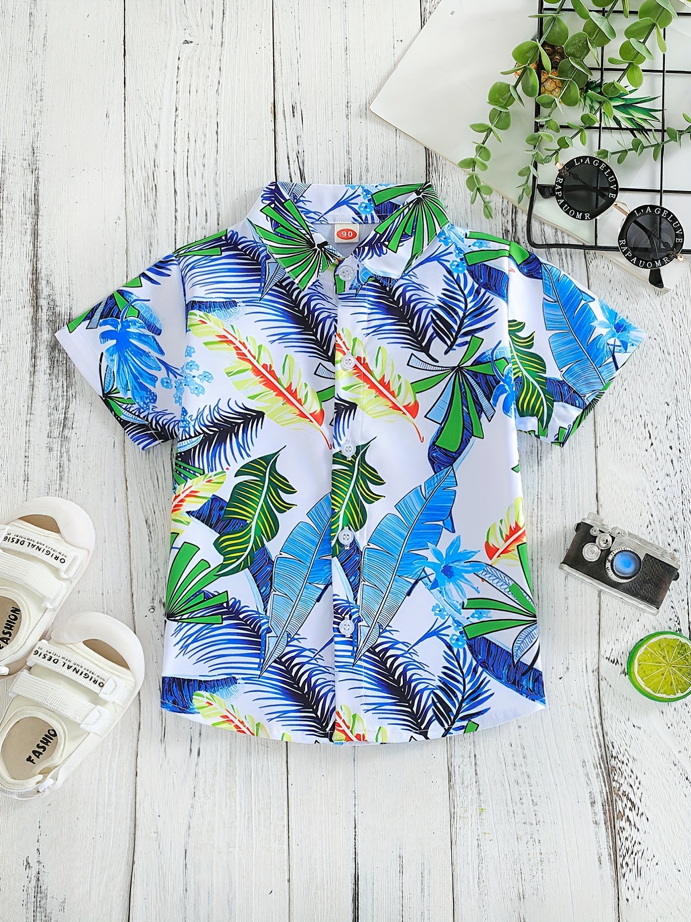 Juego 2 Piezas Mujer Camisetas Tirantes Hawaiianas Playa - Temu