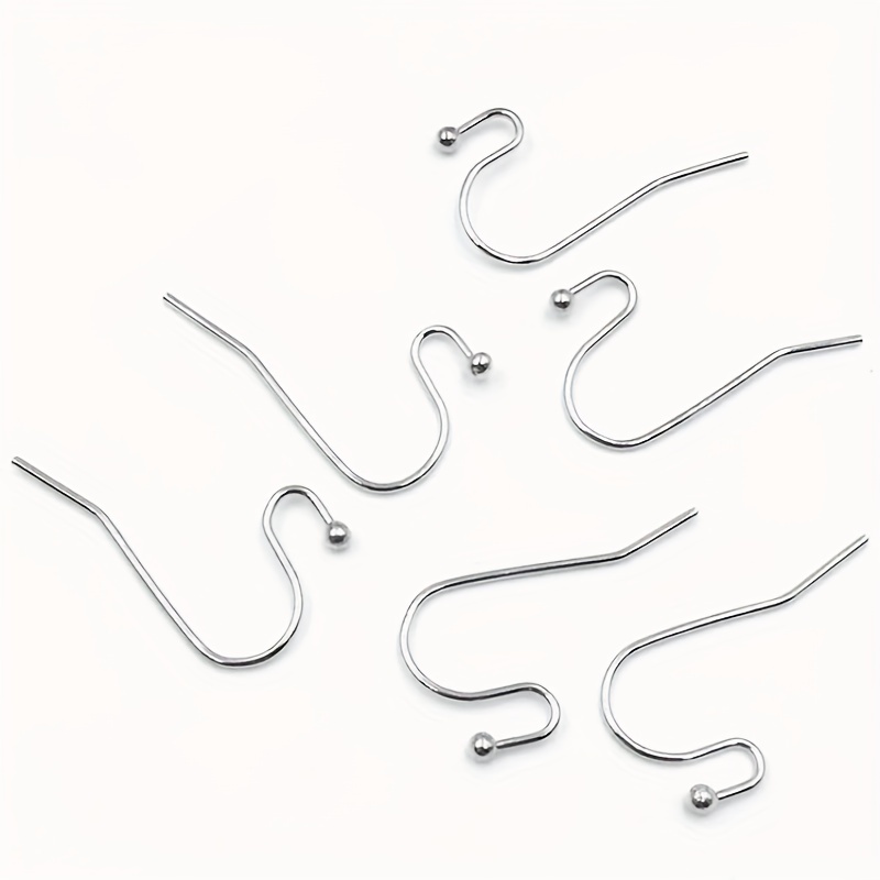 Stainless Steel Leverback Earring Hooks 100pcs French Ear Wire Lever Back  Earwire for Jewelry Making Crafting