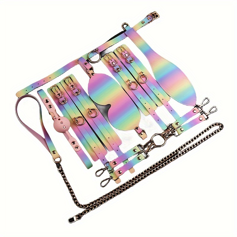 1 Set Bdsm Bondage Restraint Kit Boca Bola Gag Restraint Set - Temu