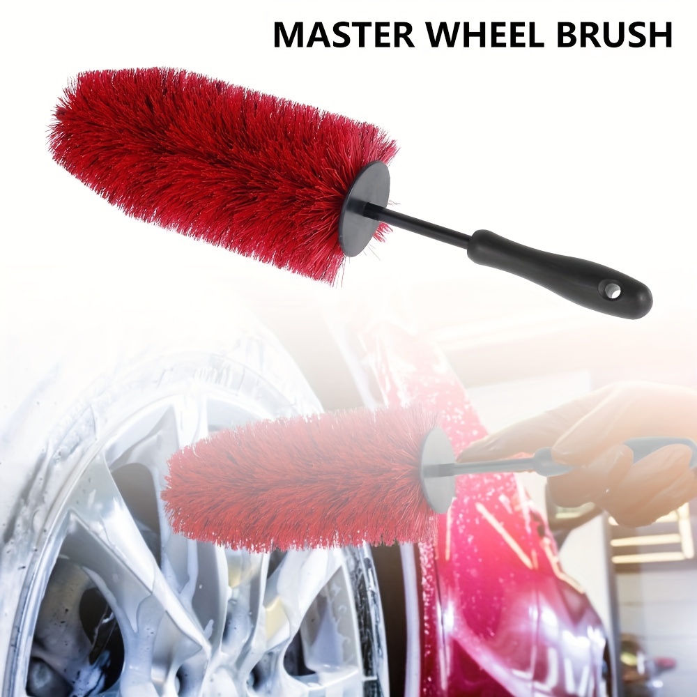 Car Wheel Rim Tire Cleaning Brush Soft Bristle Cleaner Non - Temu