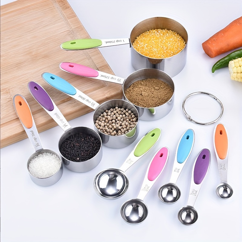 Silicone Measuring Cup For Dry And Liquid Ingredients Baking - Temu