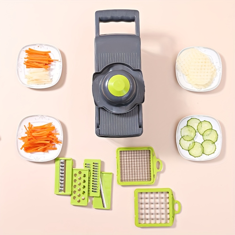 14in1 Vegetable Chopper Multifunctional Fruit Slicer - Temu