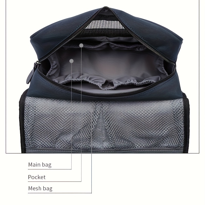 1pc Wash Bag, Travel Storage Bag Toiletry Bag For Men