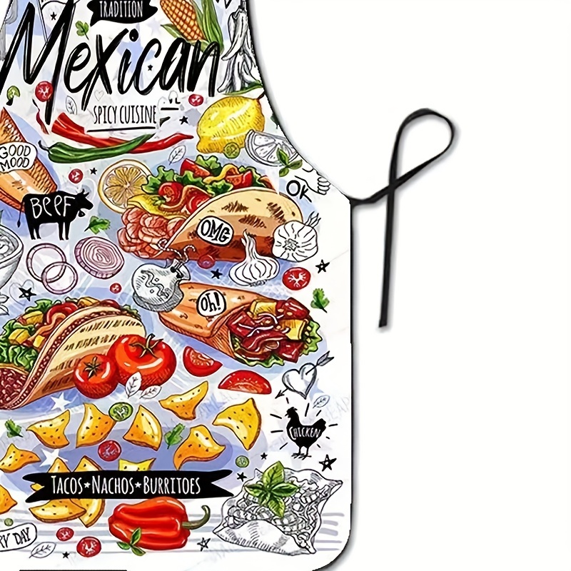 Mexican Kitchen Accessories, Mexican Cooking Apron