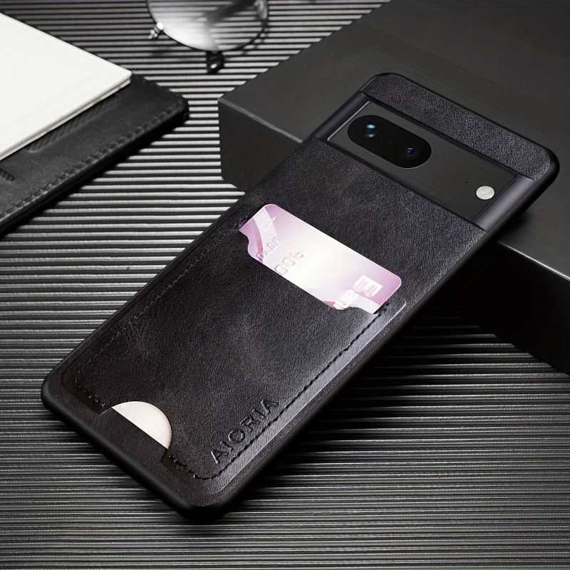 Card Slot Bag Holder Case Google Pixel 7a Funda Pu Leather - Temu
