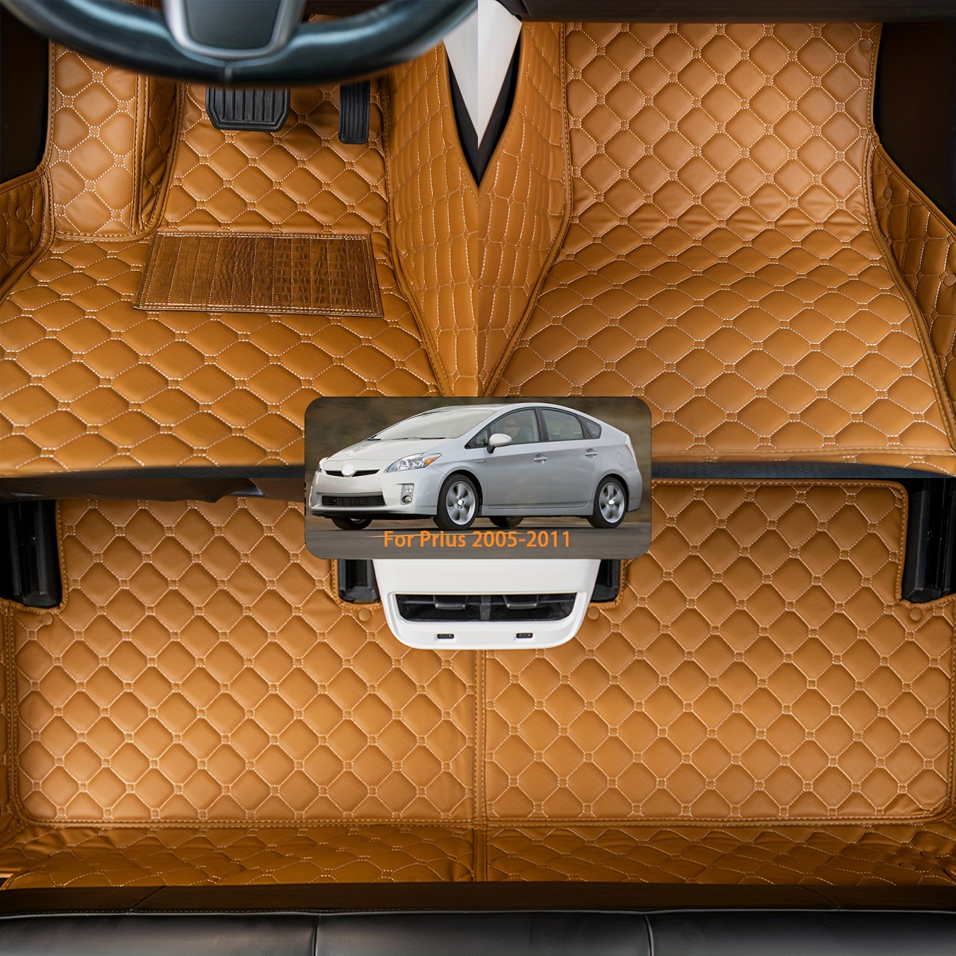 Car Floor Mats For Rav4 Rav 4 2019 2018 2017 2016 2015 2014 2013 Artificial Leather  Car Carpet Auto Pads Automobile Interior Accessories - Temu