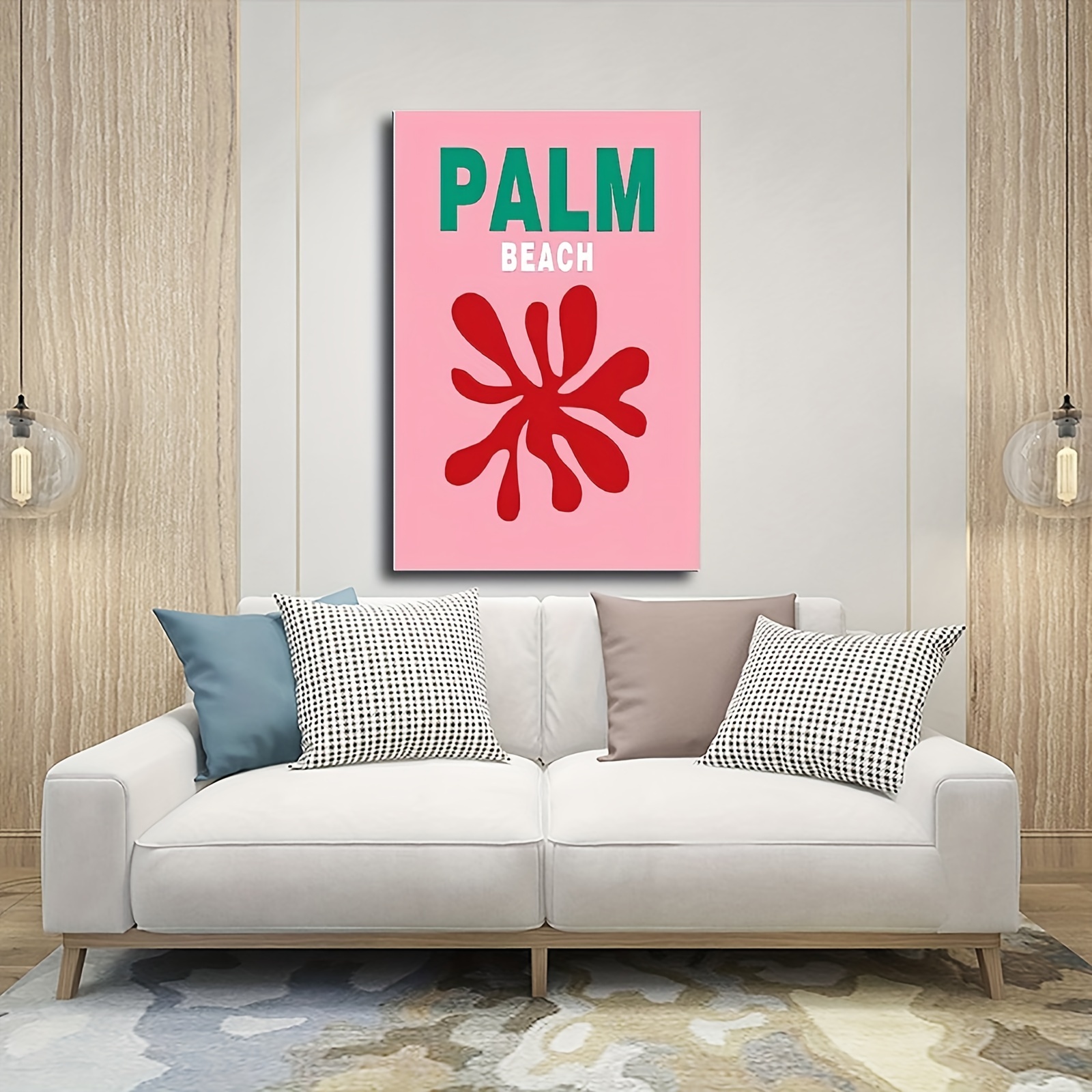 Haus and Hues Pink Poster Preppy Wall Art - Cute Posters for Room