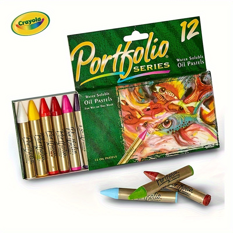 Oil Pastels Portfolio Series, Water Soluble, Colors May Vary, 12 Count  (52-3612) - Temu Germany