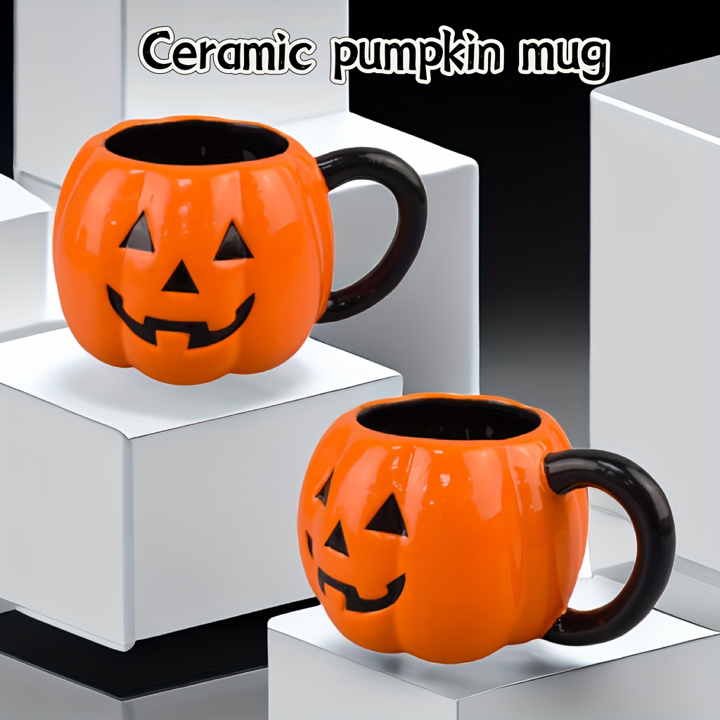 Empty Ceramic Candle Jar Washable Tin Candle Cup Aroma Wax Cup Candle Tin  Mini Halloween Cartoon Cute Creative Pumpkin Cup - AliExpress