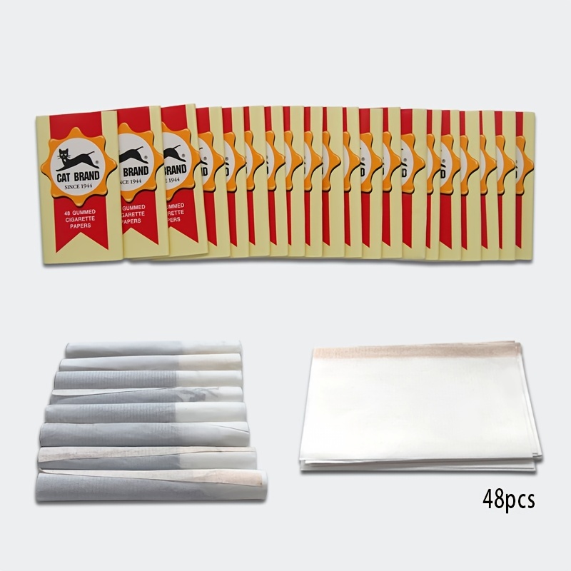 480pcs/10packs Carta Fumo Aromatizzata Sigarette Carta Fumo - Temu Italy