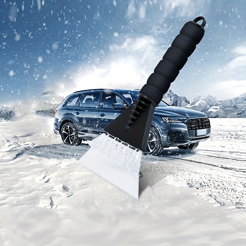 1pc New Stainless Steel Snow Shovel For Car, With Windshield
