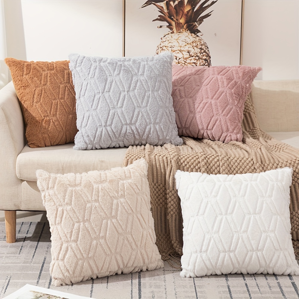 Couch Pillows With Inserts Soft Decorative Throw Pillows - Temu
