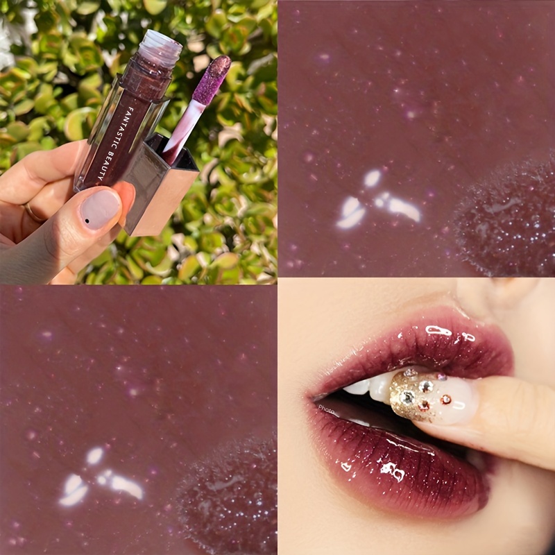 Lip Gloss Makeup Keychain Moisturizer Plumper Base Long Lasting