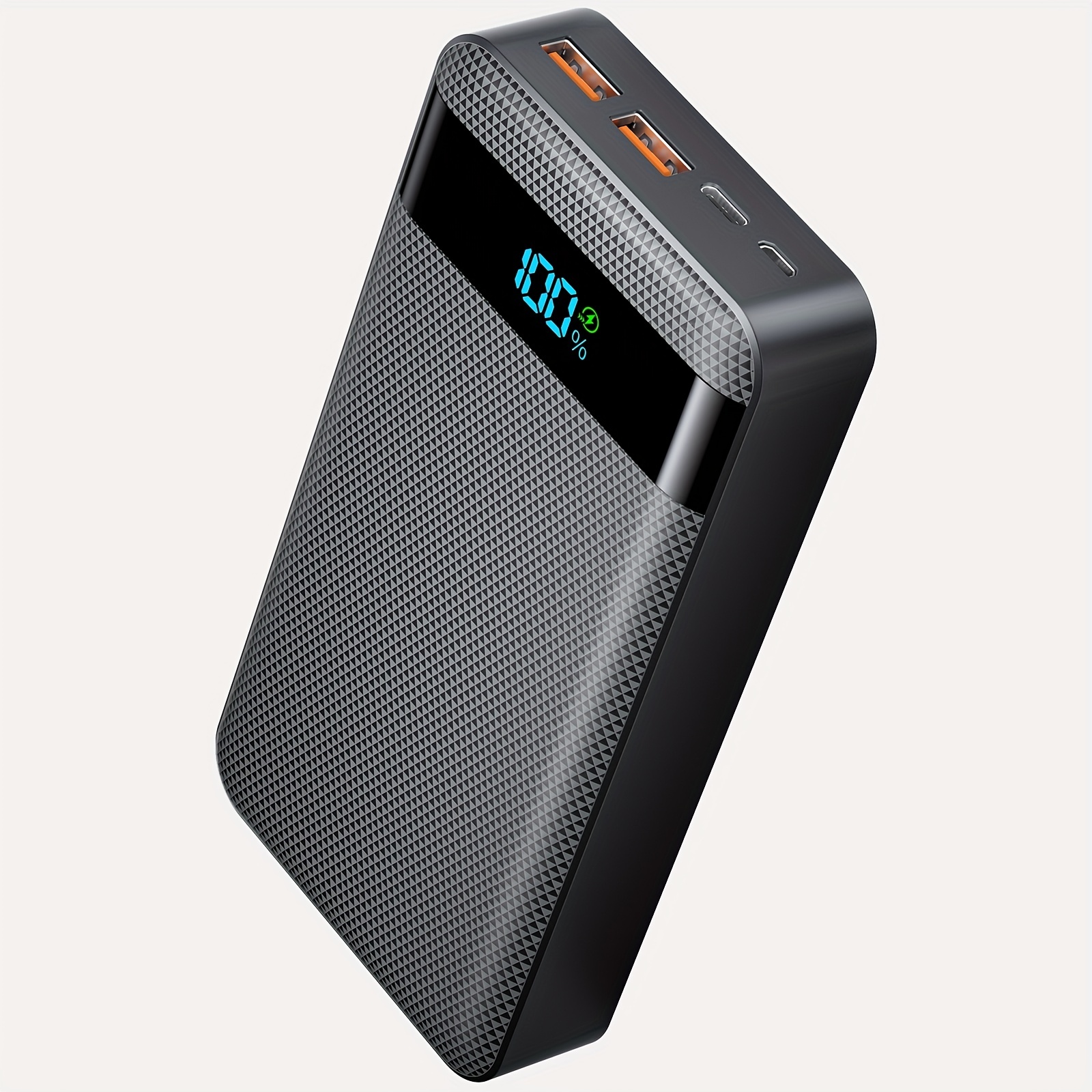  Power Bank 10000mAh, cargador portátil de carga ultracompacto  de alta velocidad, batería externa más pequeña y ligera, compatible con  iPhone 12 11 X Samsung S10, Google, LG, iPad y más, color