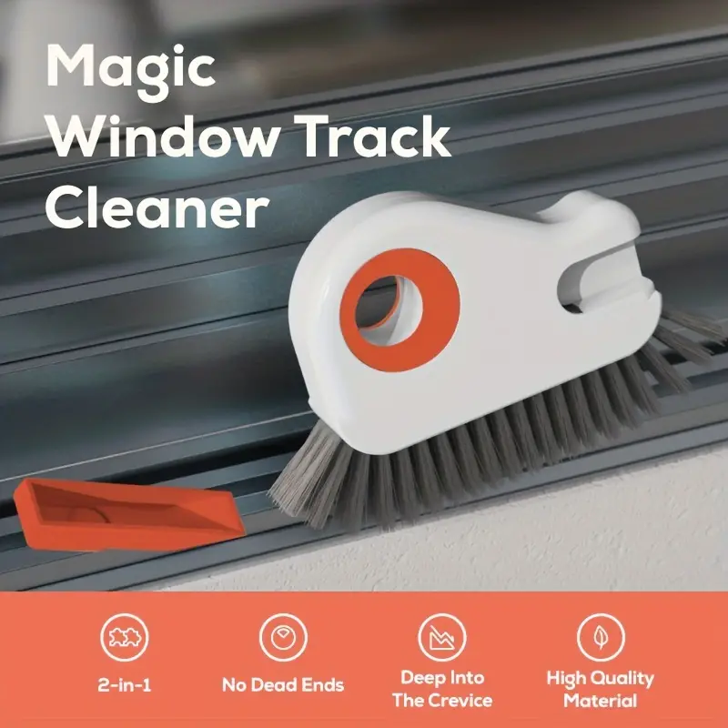 Window Groove Lint Cleaning Brush Window Track Cleaner - Temu