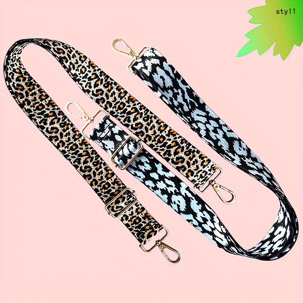 1pc Leopard-muster Universal-gurt, Schultergurt, Verstellbarer